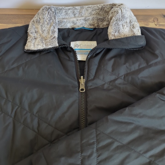 Columbia Women’s Black Waterproof Interchange Winter Jacket - Picture 14 of 16